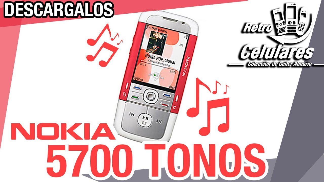 Tonos y Videotonos de NOKIA 5700  XpressMusic Descargalos  Retro celulares