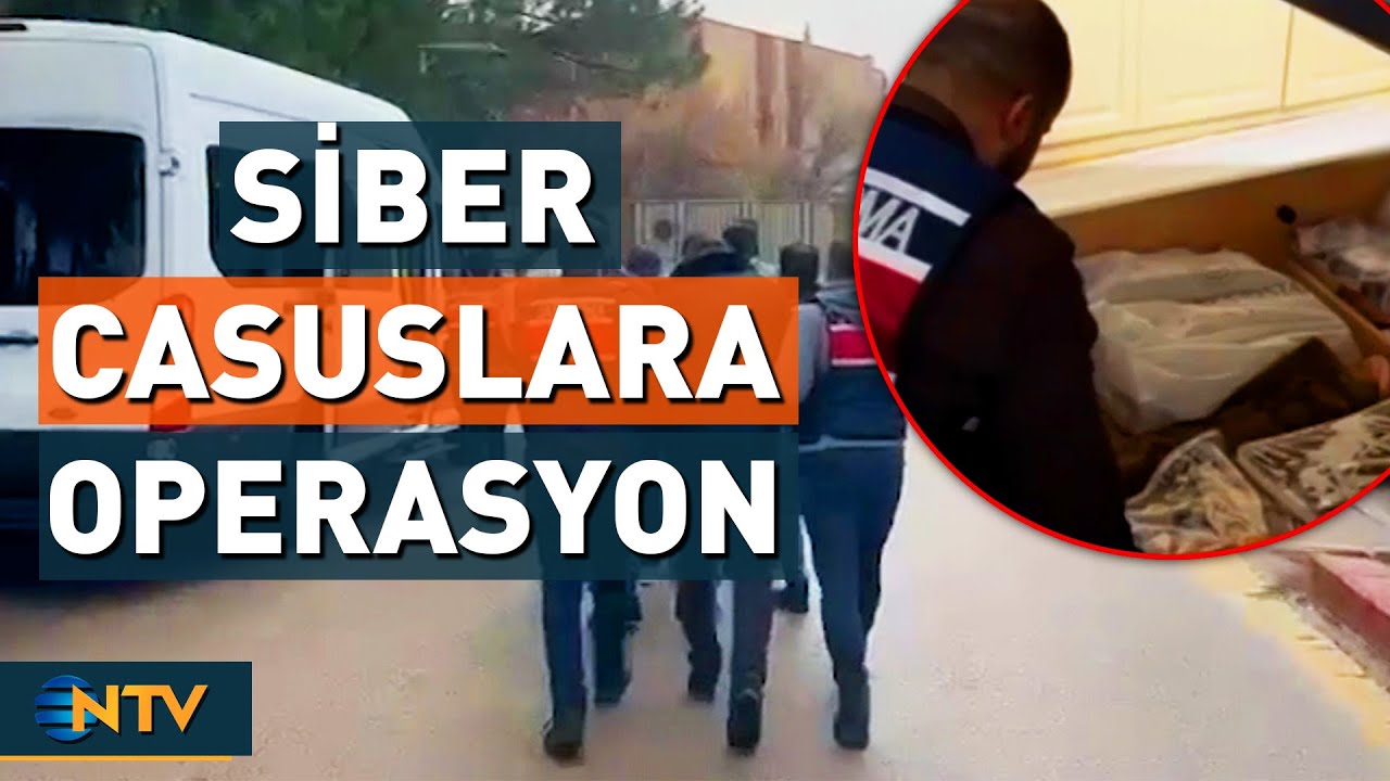 MİT'ten Kişisel Verileri &Ccedil;alan Siber Casuslara Operasyon | NTV