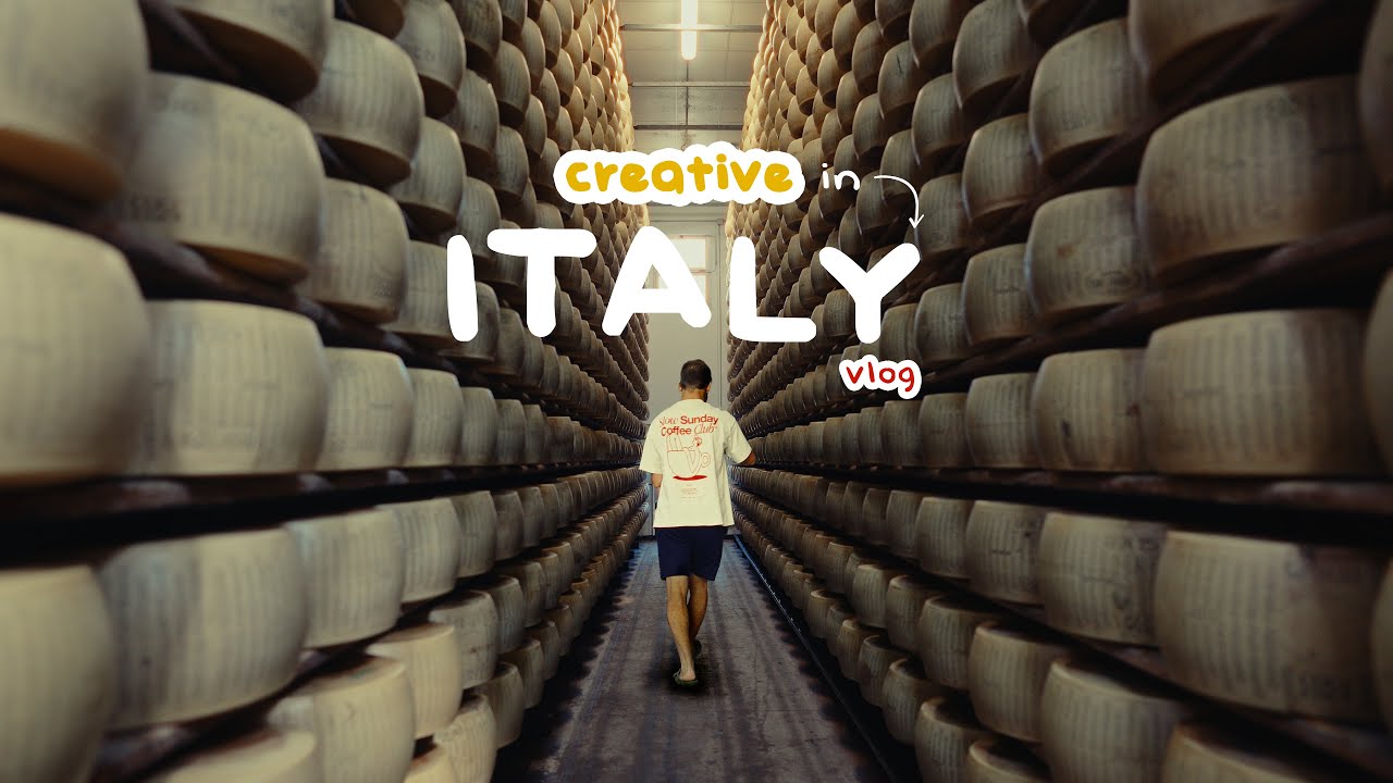 Life as a Creator in Italy – Documenting Wine & lots of Cheese