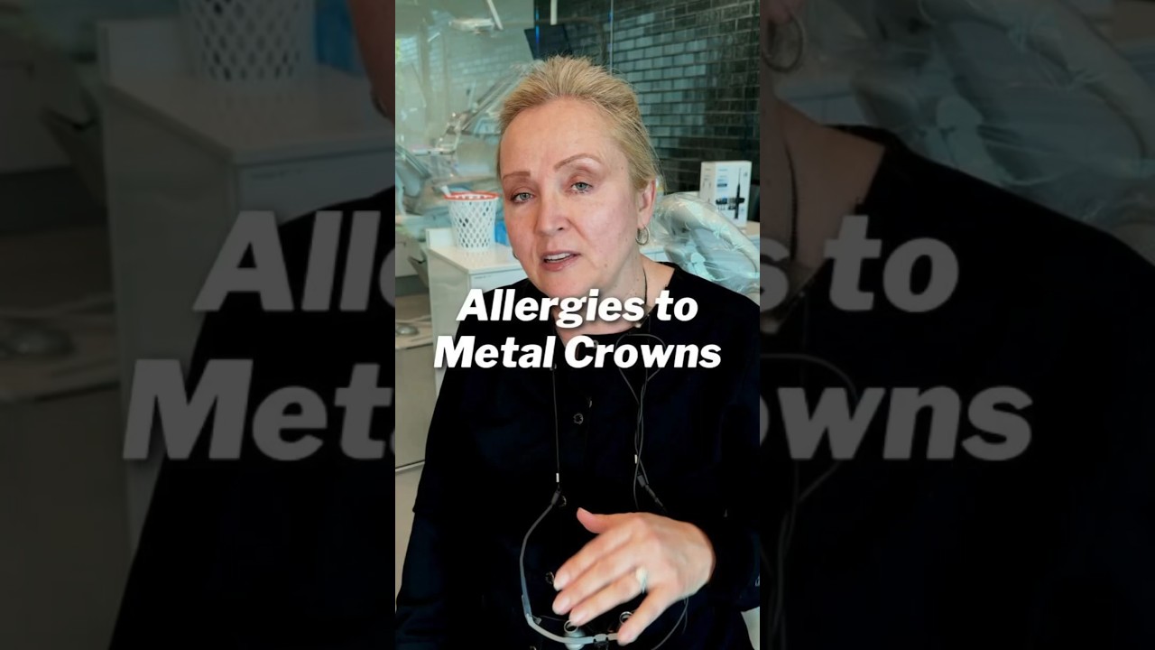 😁👑Allergy-free smiles with zircon crowns 