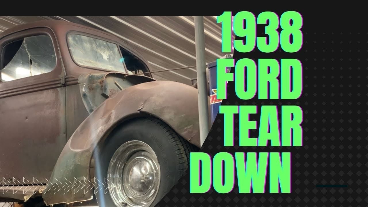 Taint 38 1938 Ford truck tear down.