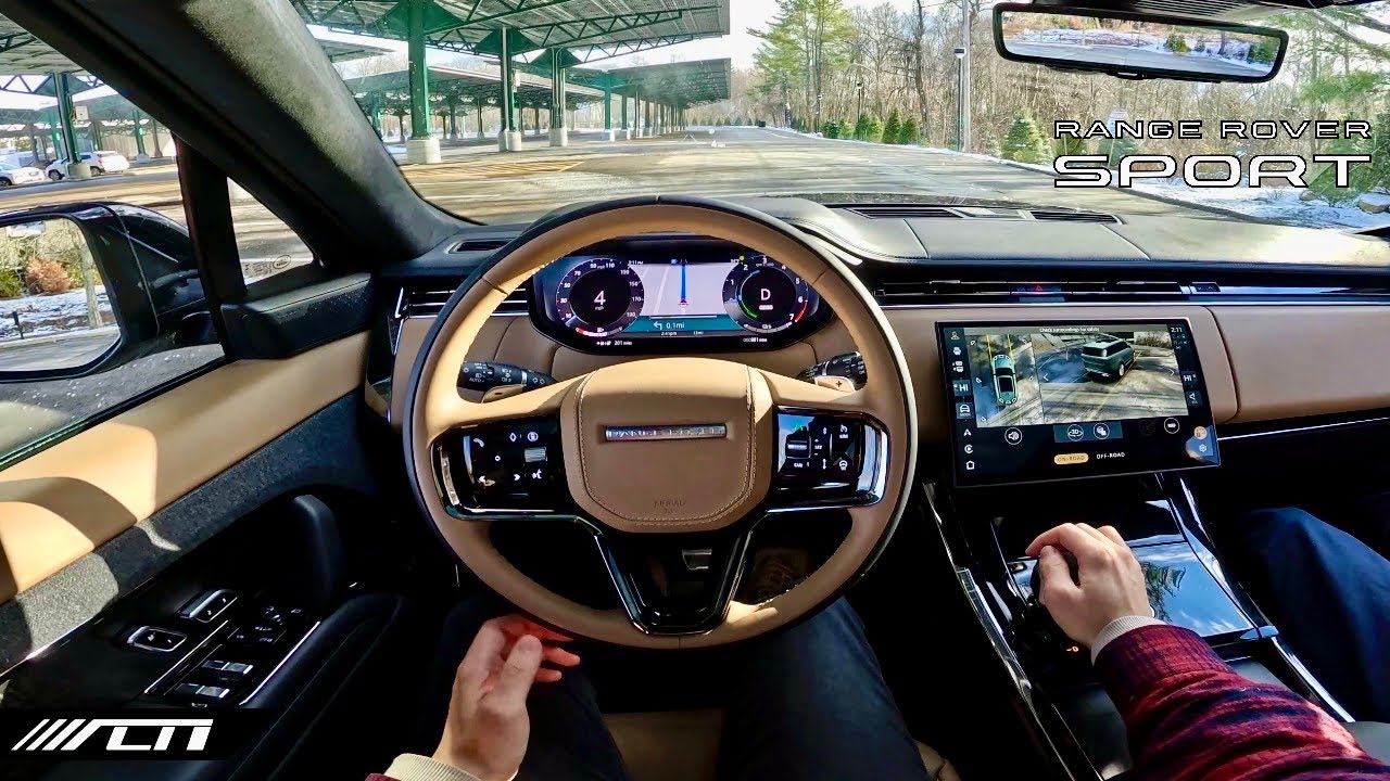 2025 Range Rover Sport 550e POV Driving Impressions /// The 542 HP Hybrid LUXURY BEAST!