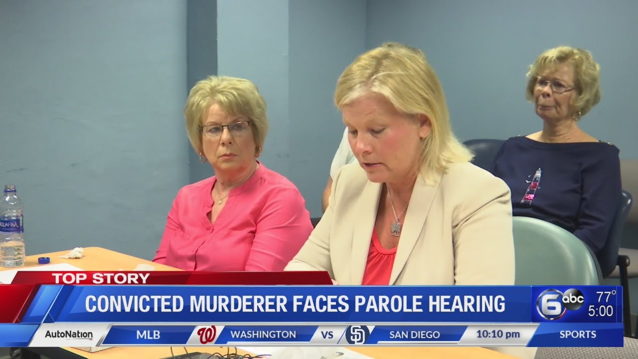 Convicted  murderer faces parole hearing