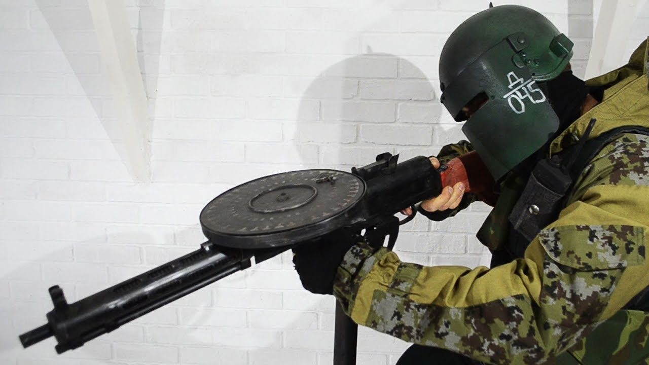 Как сделать страйкбольный Дегтярев Тачанкина Rainbow Six Siege