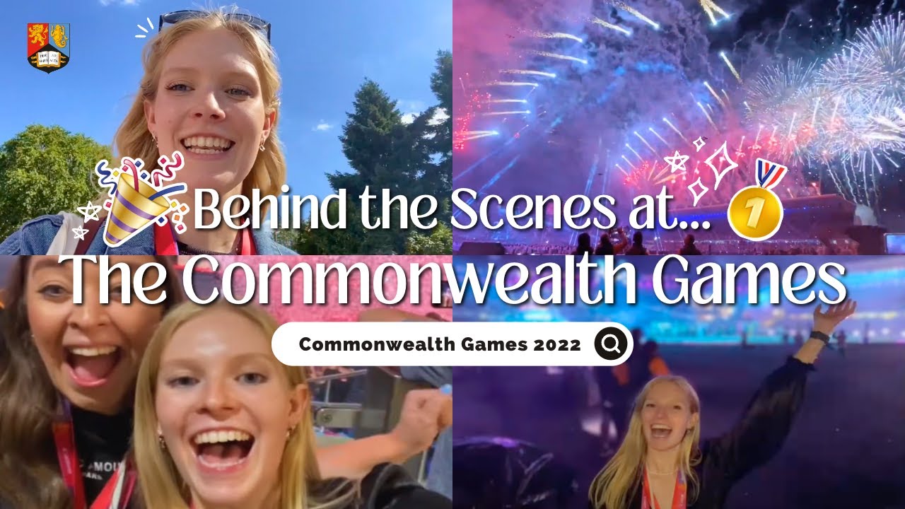 Behind the Scenes as a Volunteer at Commonwealth Games 🏆🏅 • UoB Student Vlog