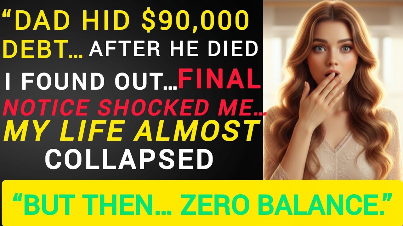 “He Hid $90,000 In Secret Loans For My College… I Found Out After His Funeral” 🔥