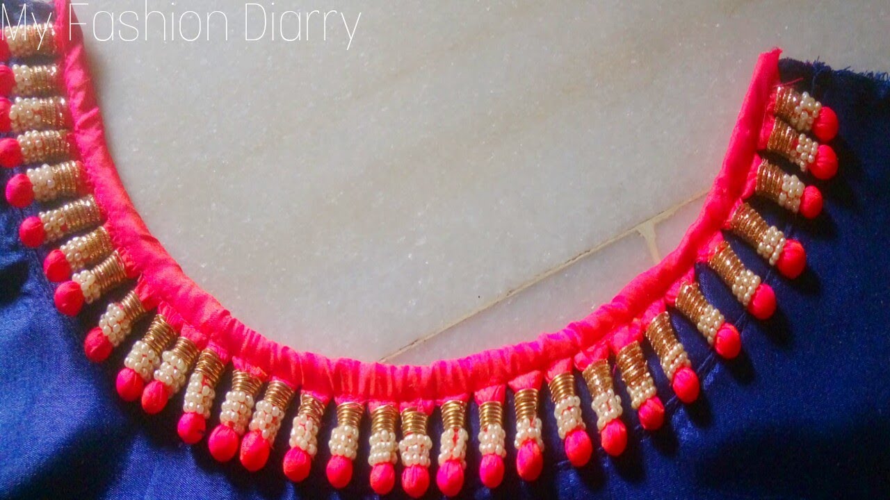Beautiful boat neck design || DIY ||
