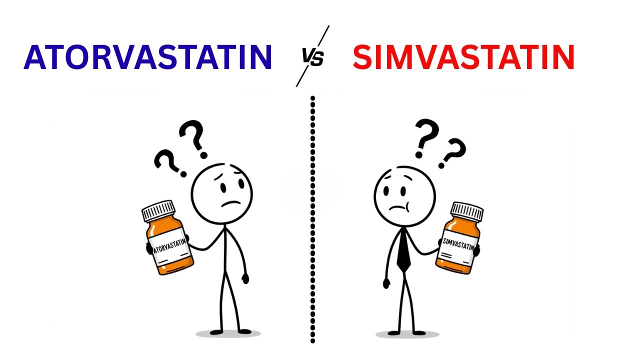 Atorvastatin vs Simvastatin: What’s the Difference? 💊 | Cholesterol Explained Simply