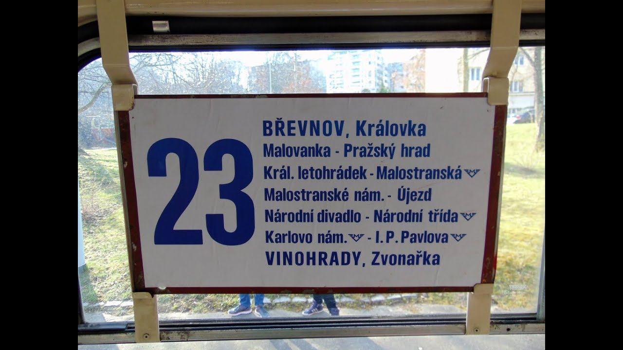 ČKD Tatra T3SUCS #7234+7235 | MHD Praha | Linka 23 | DPP