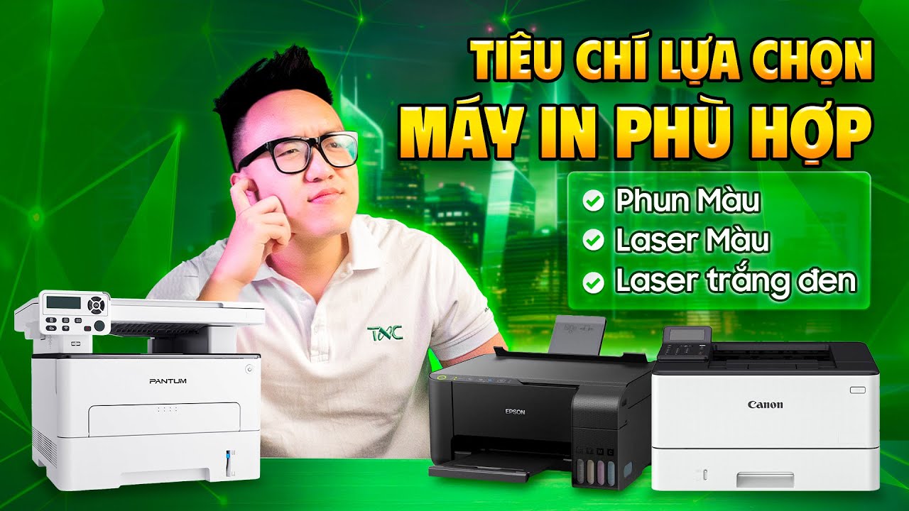 CHỌN MUA MÁY IN NÀO LÀ PHÙ HỢP? MÁY IN PHUN HAY MÁY IN LASER?