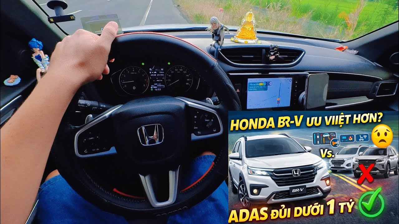 POV Dưới 1 tỷ Honda BR-V có Giữ Làn, Có ACC trong khi  Stargazer và Destinator thiếu 1 trong 2