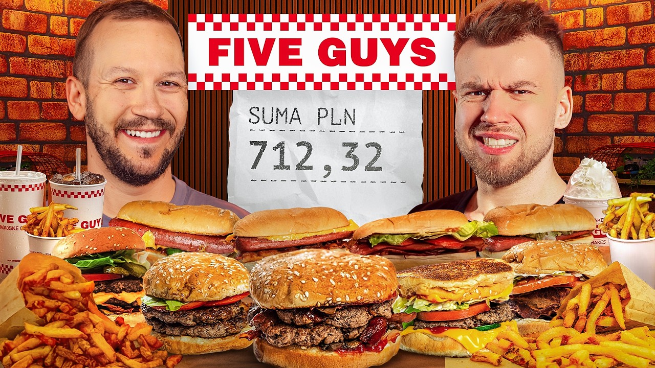 Spr&oacute;bowaliśmy WSZYSTKO z Five Guys