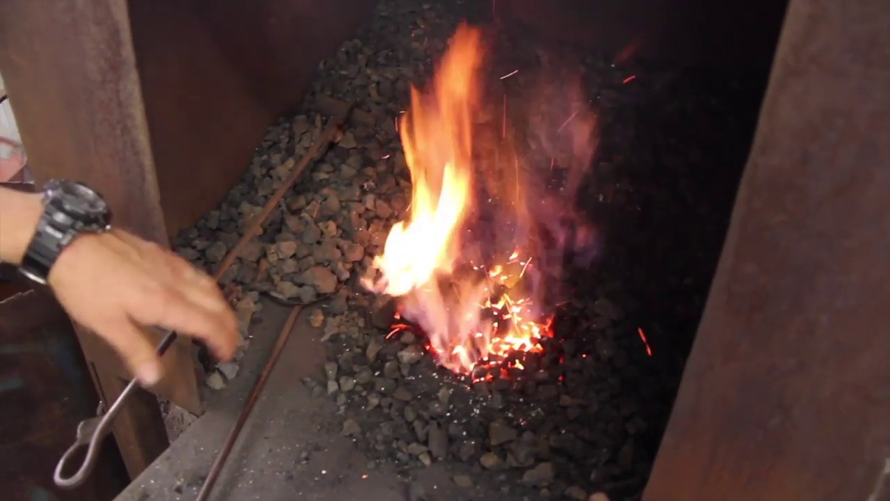 Lighting a Coke Fire