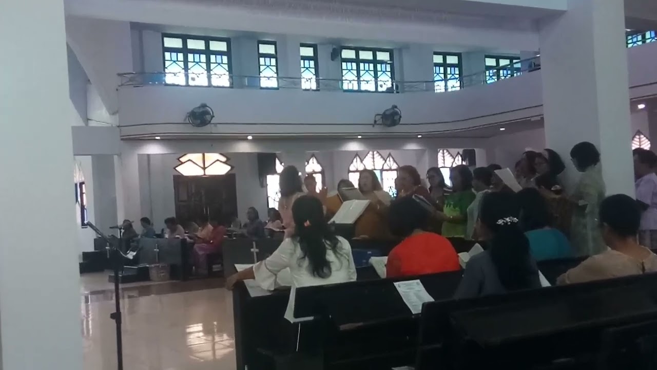Dang Tarpodom : Koor Ina Wijk 1 HKBP Bengkulu,  Lingkar Barat