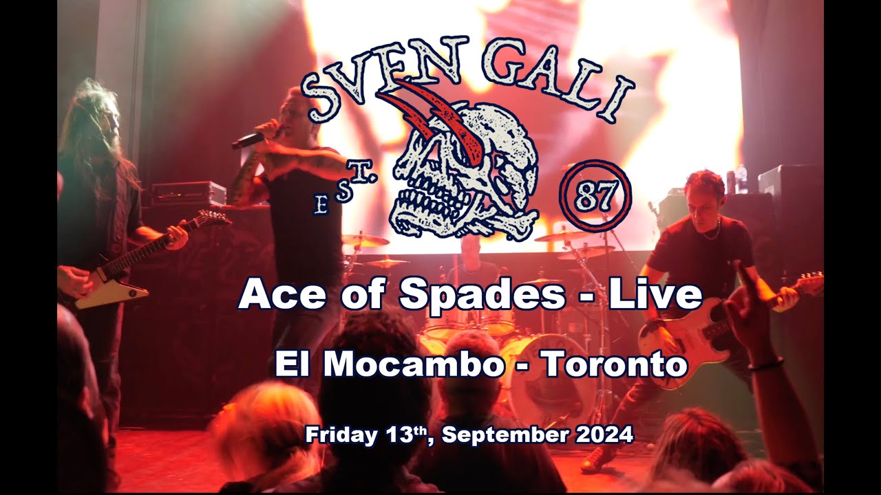 Sven Gali - Ace of Spades - Live at the El Mocambo