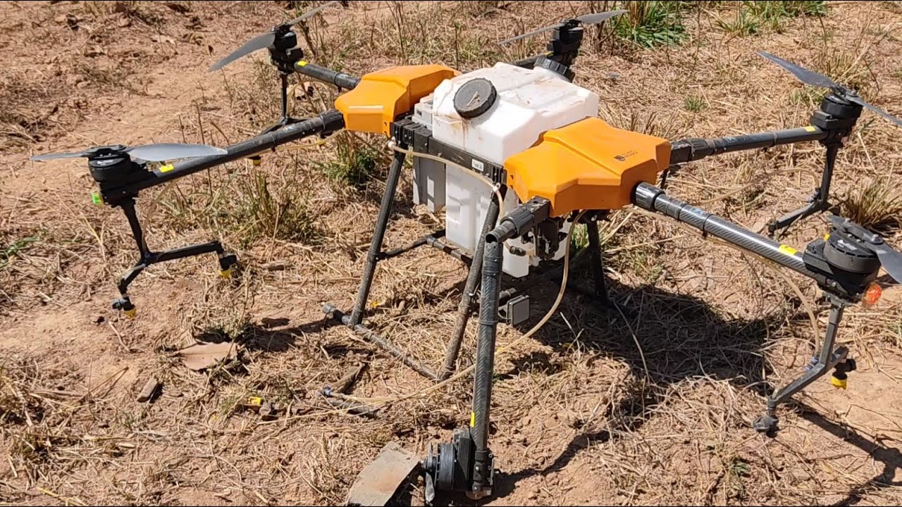 Acidente drone agrícola de pulverização CGA30