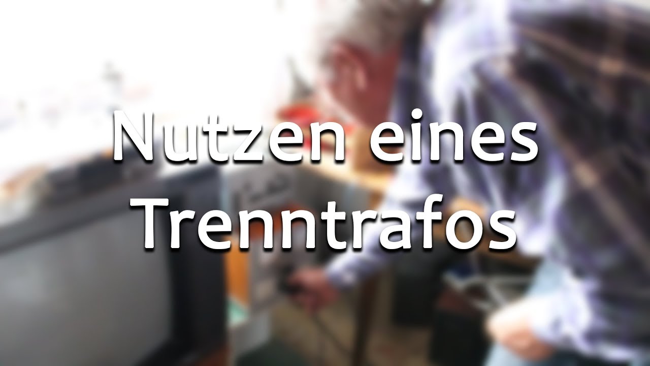 Der Nutzen eines Trenntrafos || Meister Jambo