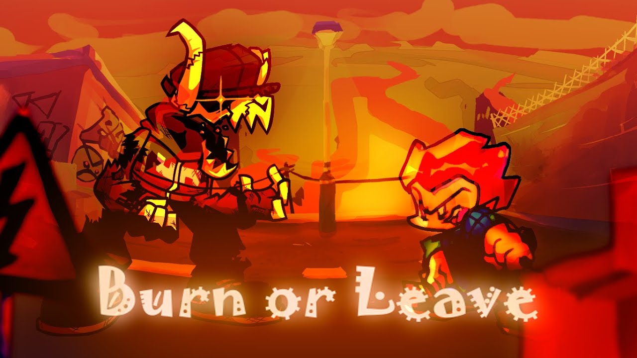Burn or Leave | Fight or Flight (Hallowen Mix) but Tabi and Pico sings it.