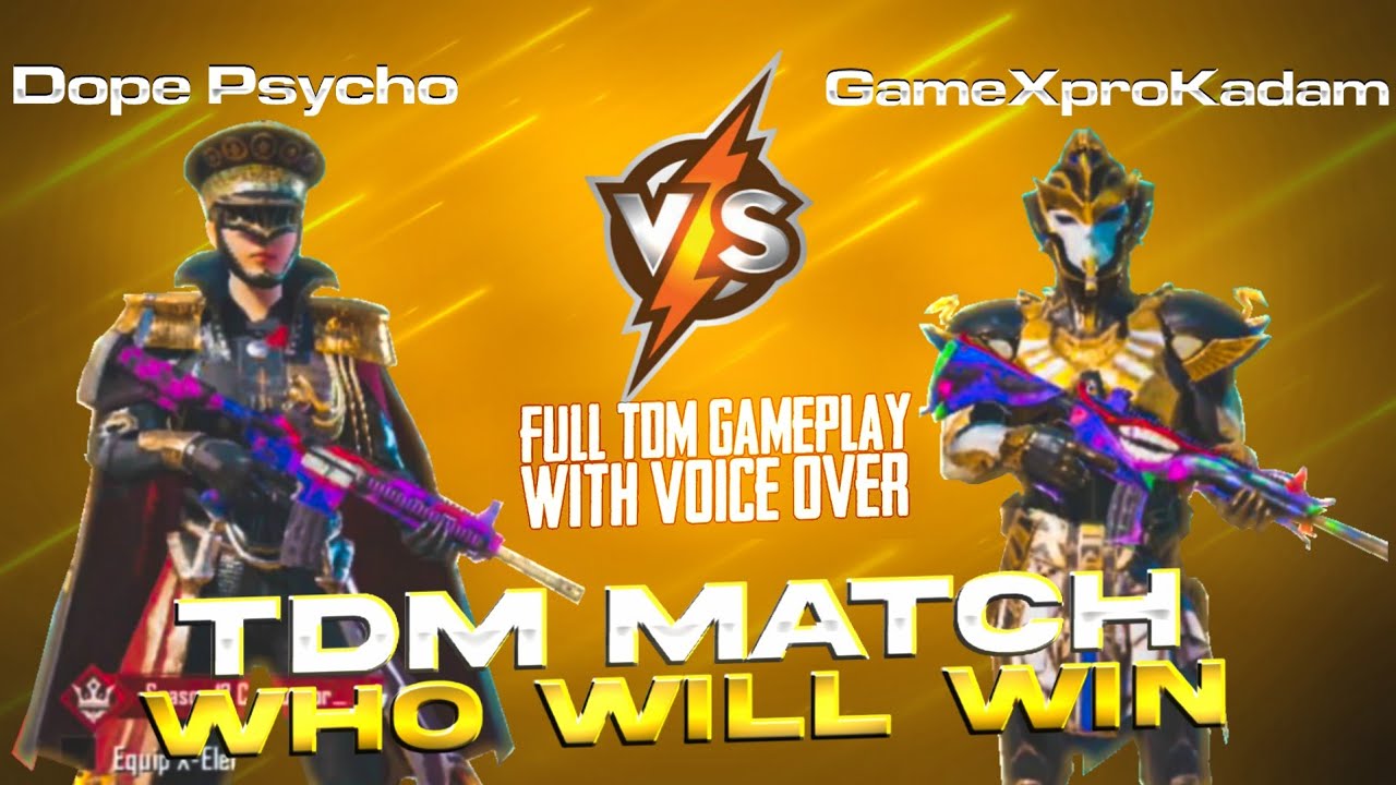 Dope Psycho Vs GameXproKadam Tdm Match Who Will Win || Full Tdm Gameplay || @KadamOP