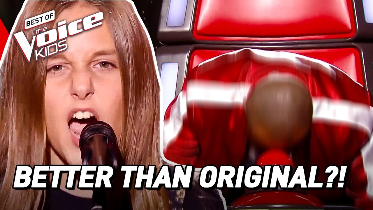 BETTER THAN THE ORIGINAL?? 😮 The Voice Kids