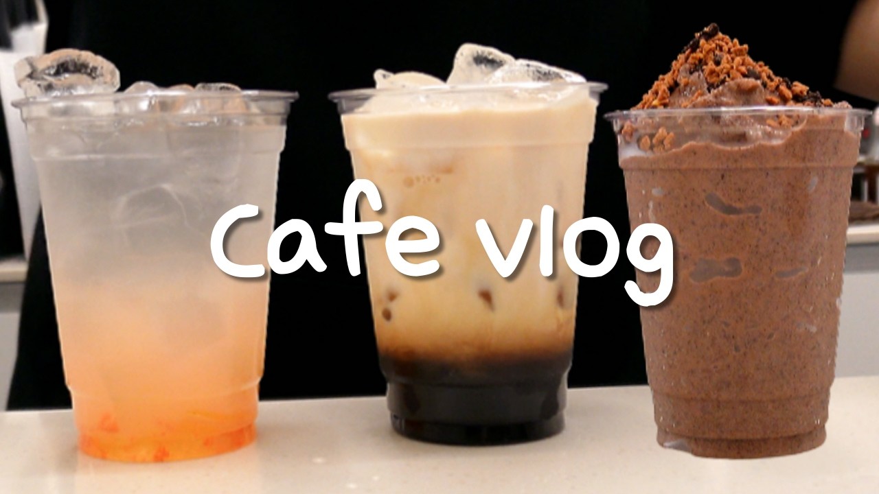 Cafe Vlogㅣ☕️매일 반복되지만 같은 날은 없는 카페ㅣASMRㅣ카페브이로그ㅣ음료제조ㅣ4K