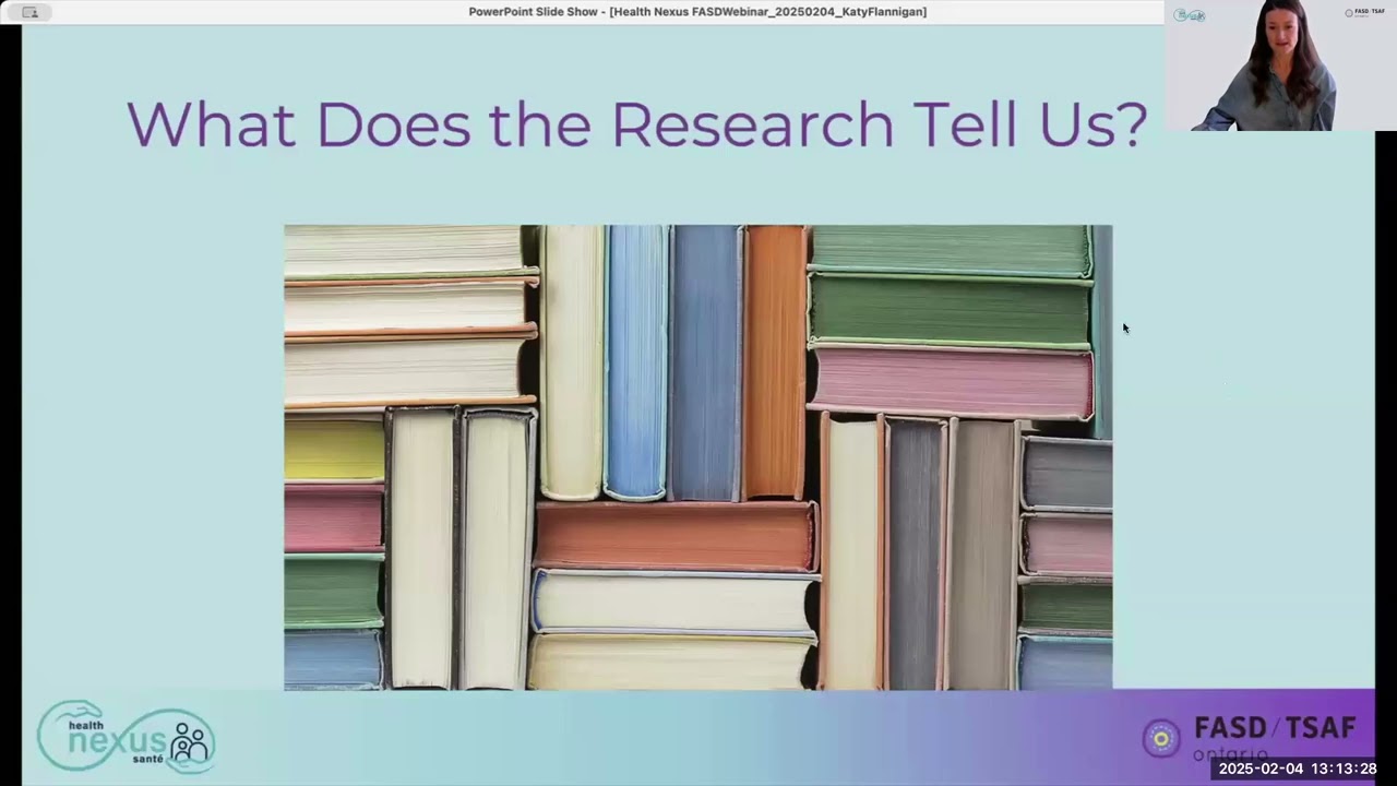 Sex-Related Trends Among People with PAE/FASD (Health Nexus Webinar)