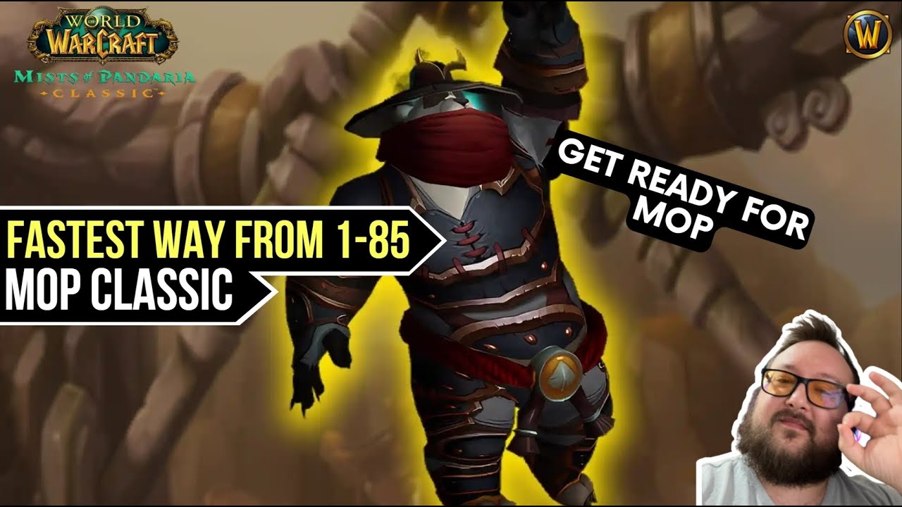 Level UP FAST from 1-85 in MoP Pre Patch | MOP Classic