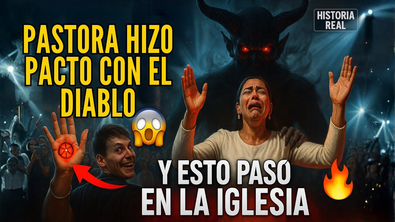 PASTORA FAMOSA INTENTÓ EXPULSAR UN DEMONIO PERO EL DIABLO SE RIÓ DE ELLA FRENTE A LA IGLESIA 😱🔥