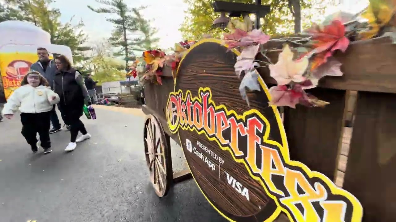 Six Flags Great America Fright Fest 2025 Walkthrough 