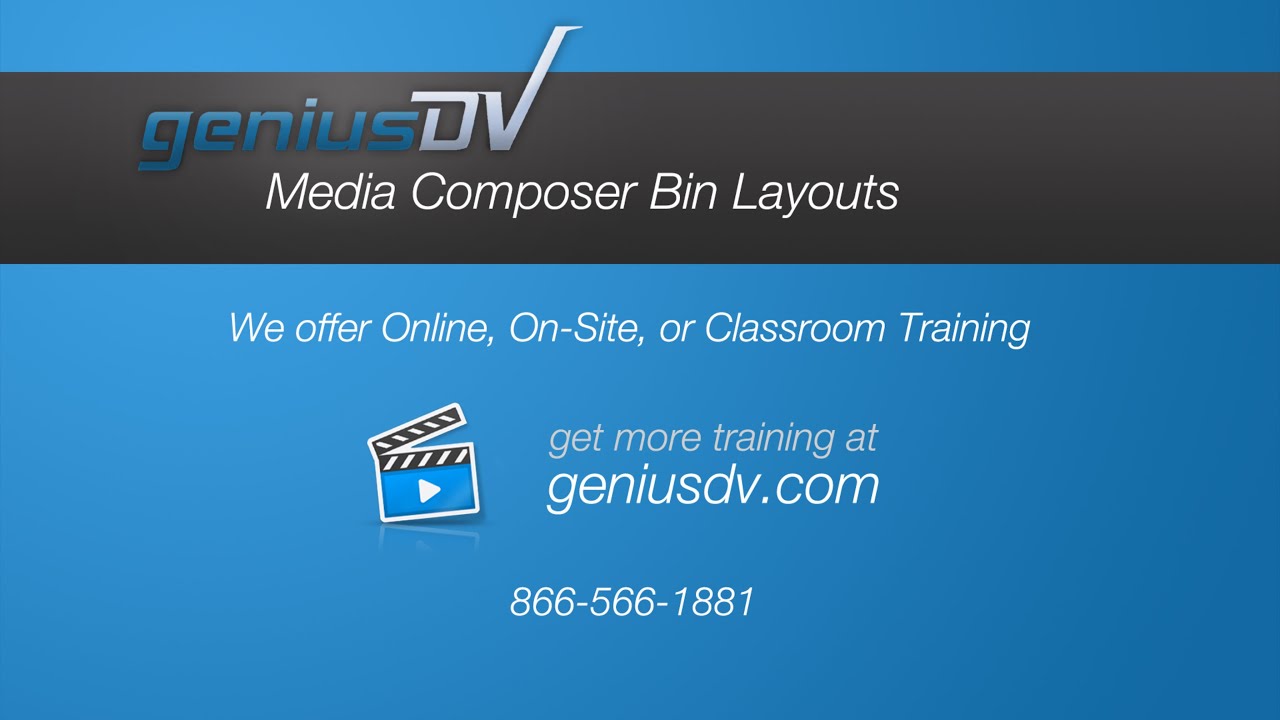 Bin Layouts with Avid Media Composer