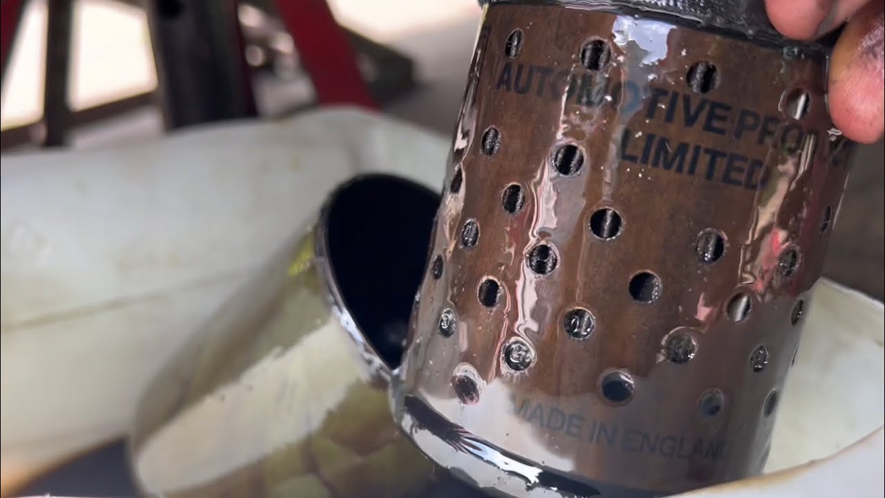 (Part 10) Austin A30 1955 oil filter removal