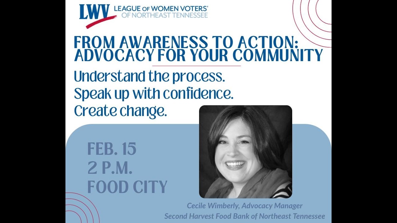 Advocacy for Your Community with Cecile Wimberley