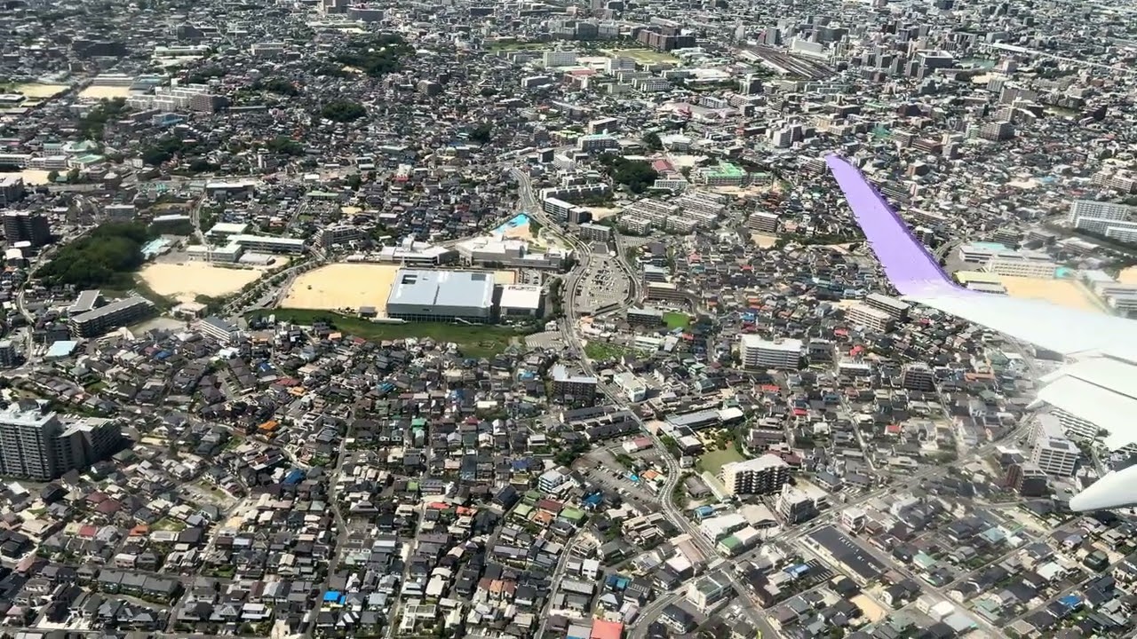 20250721 FDA504便 福岡空港着陸