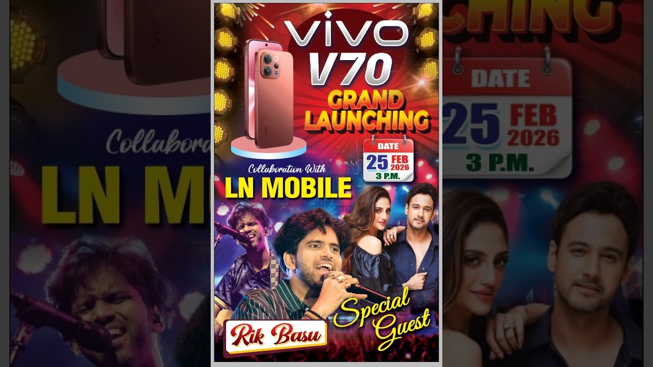 VIVO V70 GRAND LAUNCHING | COLLABORATION LN MOBILE