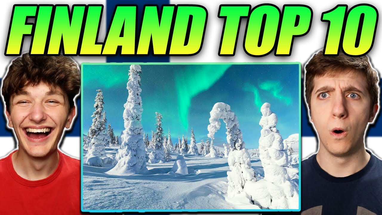 Americans React to Top 10 Beautiful Places to Visit in Finland