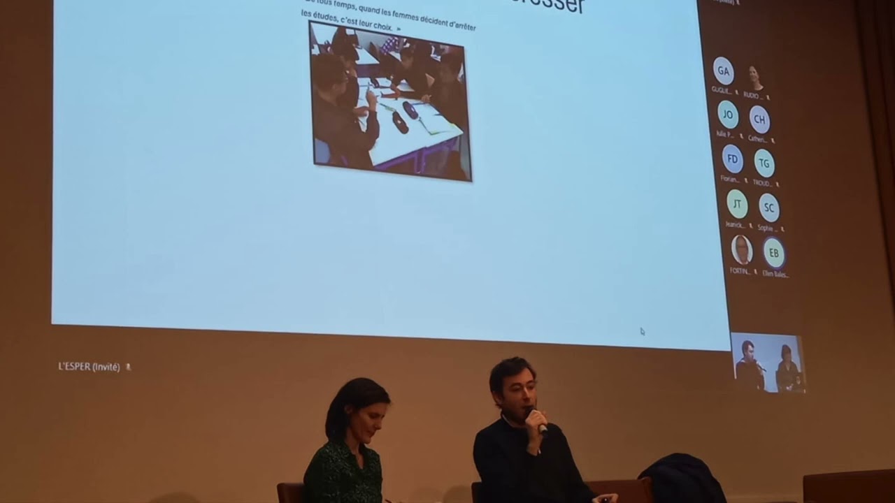 Vœux de L'ESPER 2024 avec Laurent Reynaud