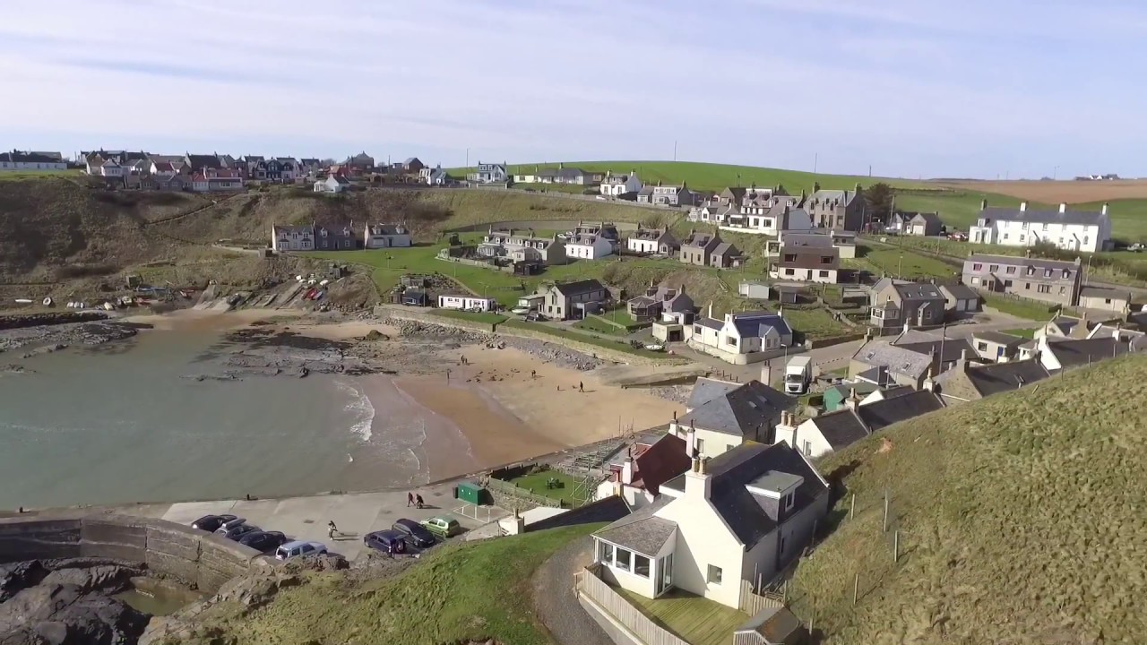 Collieston, Aberdeenshire (DJI Phantom 3)