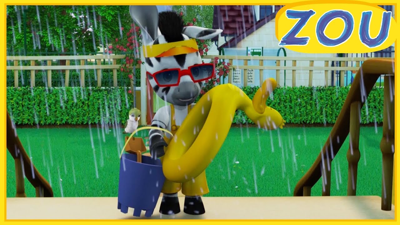 Zou en español ☔EL DÍA LLUVIOSO DE ZOU 🌧️ Dibujos animados