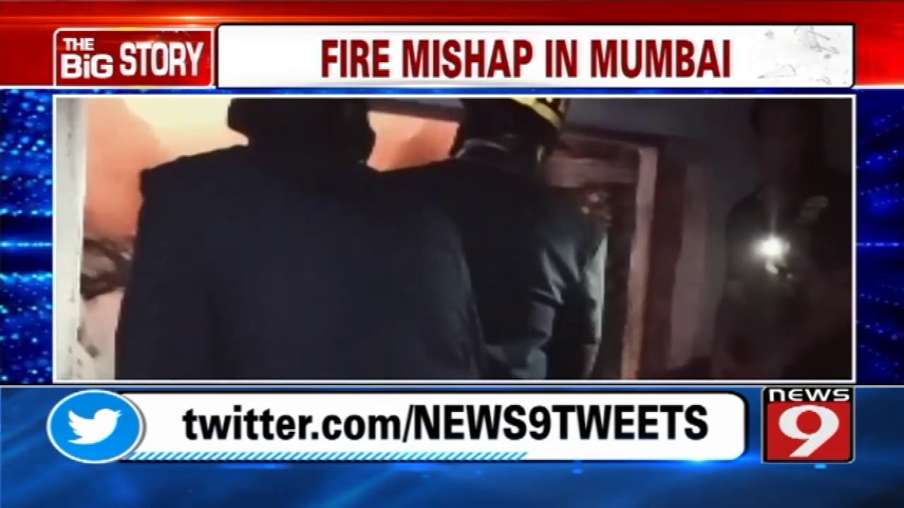 Fire breaks out a building in Kurla West