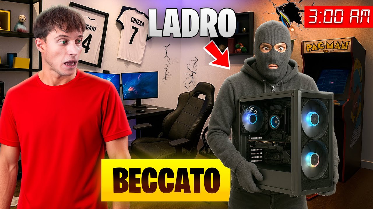 ENTRANO I LADRI NEL PIZ STUDIO MA SCOPRO CHE...