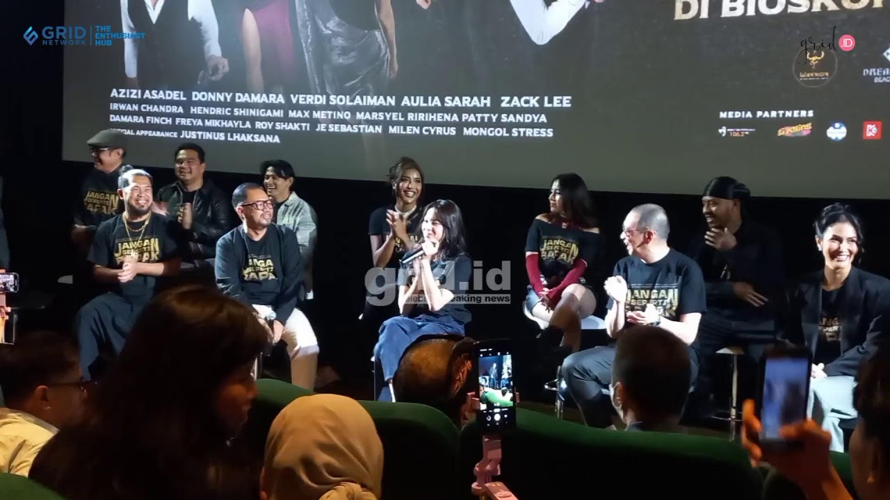 🔴LIVE GRID.ID: Zee Asadel, Donny Damara, Zack Lee, dan Aulia Sarah di Film Jangan Seperti Bapak