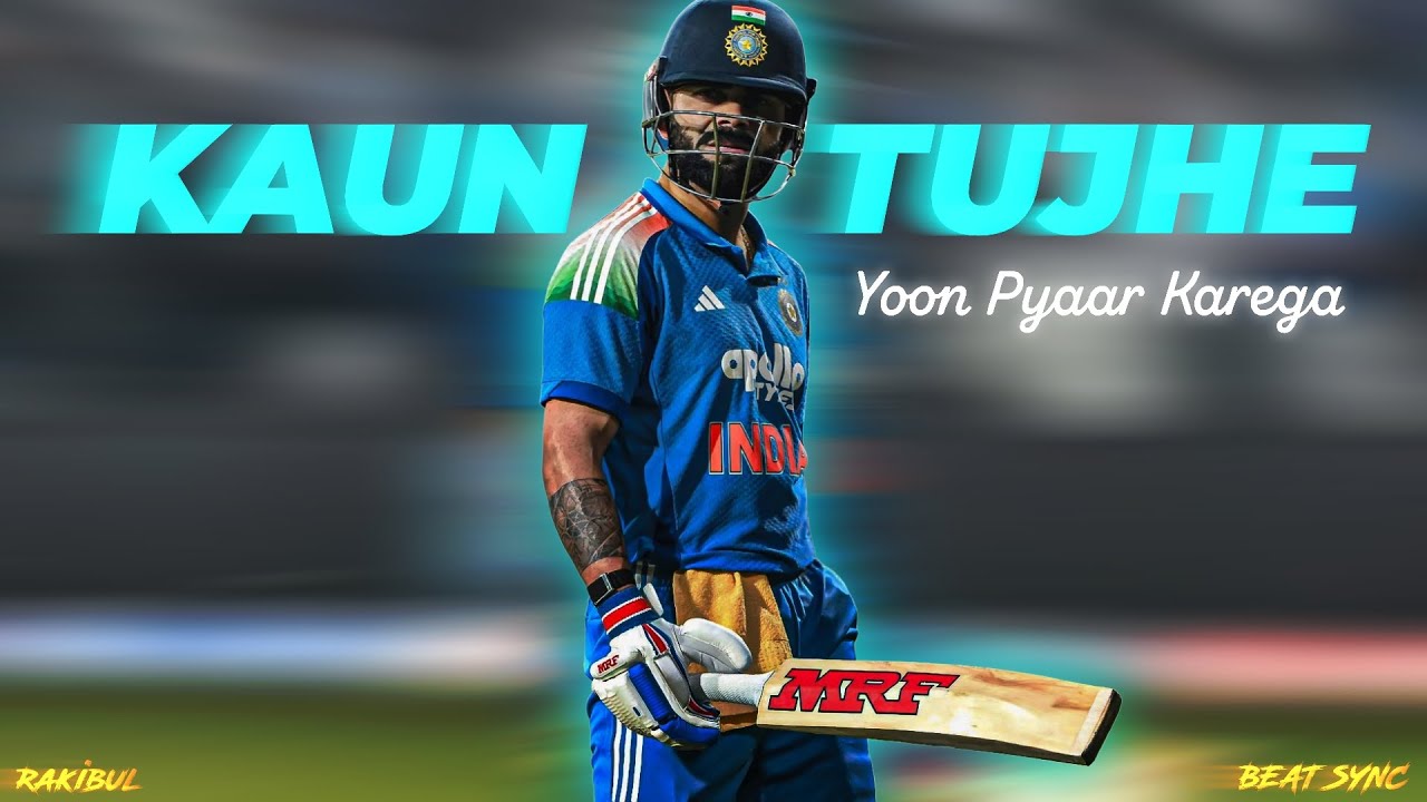 Virat Kohli X Kaun Tujhe😌❤‍🩹|| Virat Kohli Beat Sync WhatsApp Status🔥