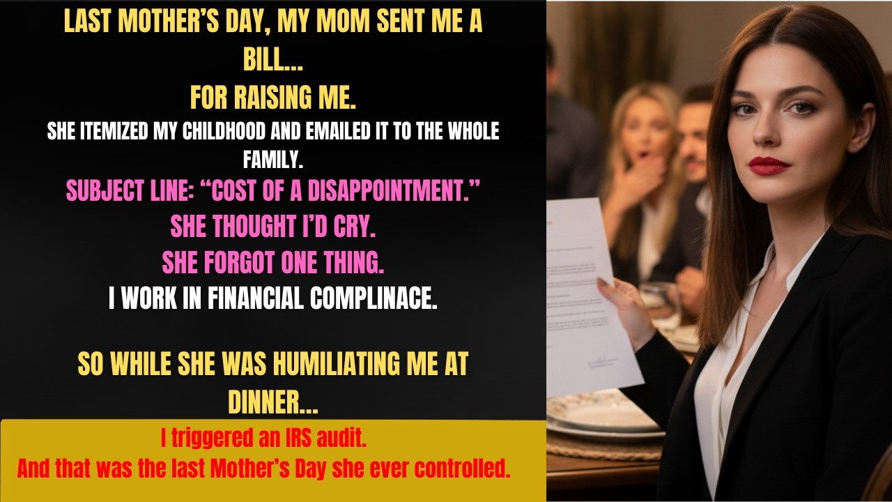 MY MOTHER INVOICED MY LIFE… SO I TRIGGERED AN IRS AUDIT ON MOTHER’S DAY.