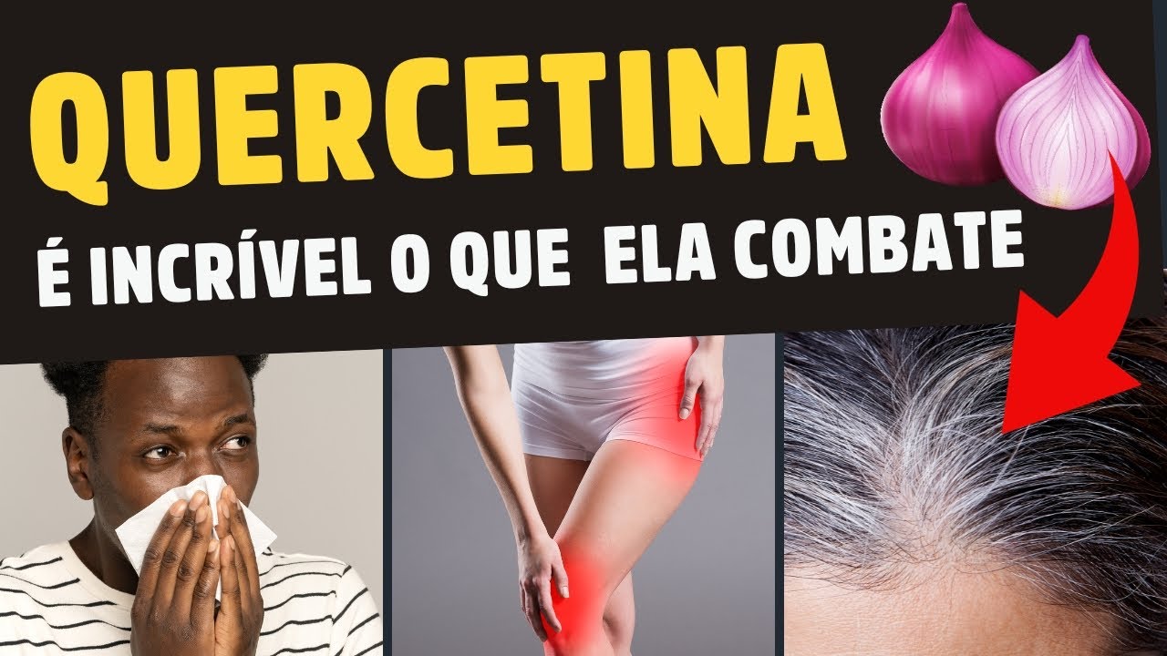 BENEFÍCIOS da QUERCETINA e sua INCRÍVEL combinação com ZINCO, VITAMINA C e BROMELINA! Dr Alain Dutra