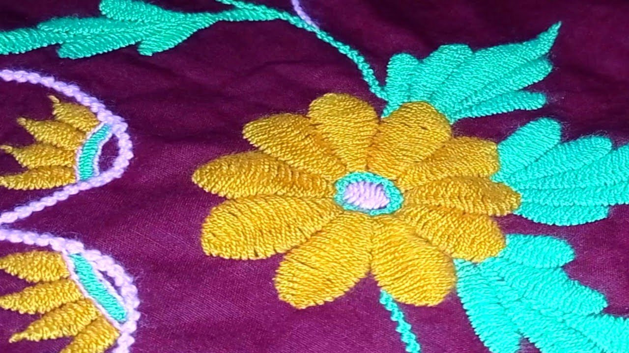 খুব সহজেই শিখে নিন ক্রোস সেলাই|Very easy cross  stitching||নকশী কাঁথার সেলাই