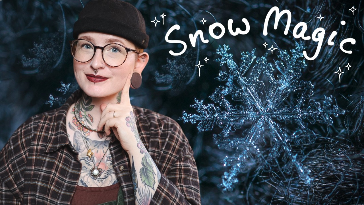 Зимнее колдовство: магическое применение снега ❄️