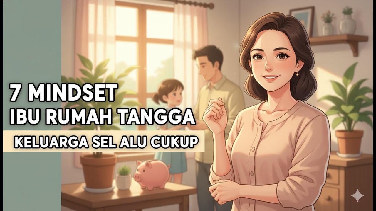 7 Mindset Ibu Rumah Tangga yang Bikin Keluarga Selalu Berkecukupan