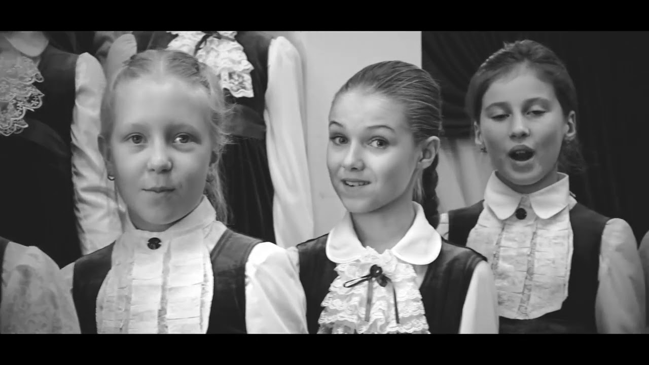 Омские дети исполнили  песню 