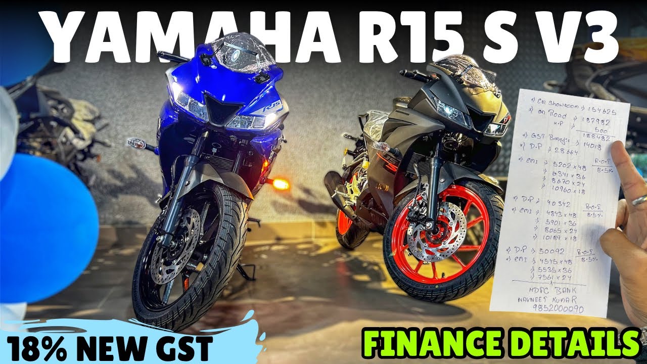 🔥Yamaha R15 S Finance Details | EMI, Down Payment, Interest Rate & On-Road Price Explained!