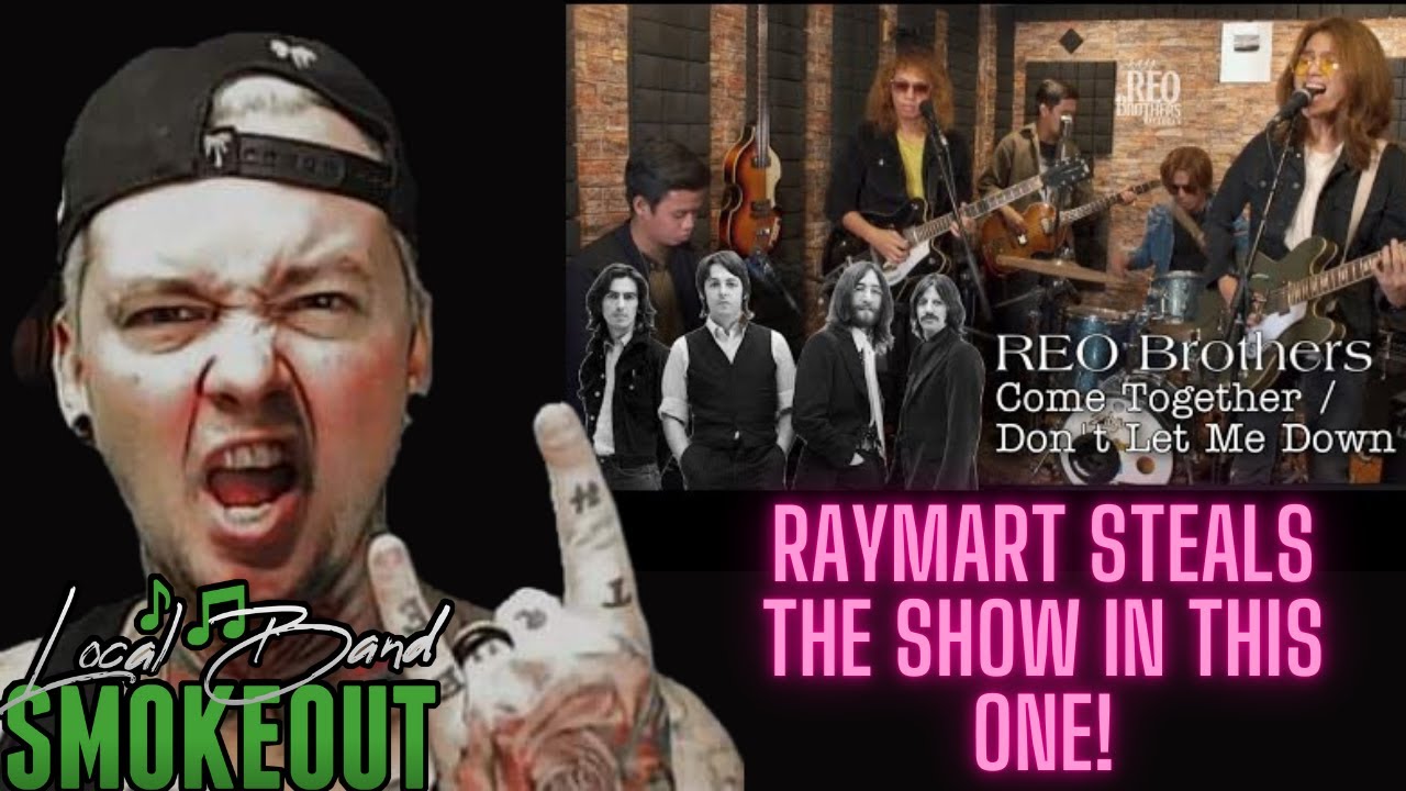 Reo Brothers - Come Together / Don't Let Me Down ( Reaction ) THE BEATLES COVER
